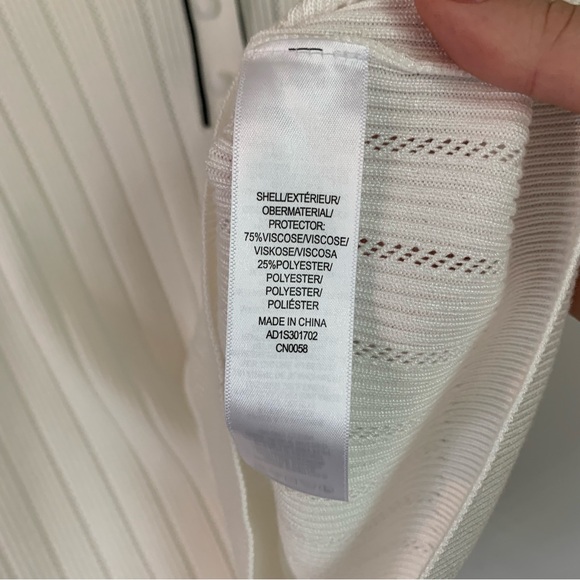 NWT Adrianna Papell Textured Knit Polo Top, Size M - Picture 8 of 10